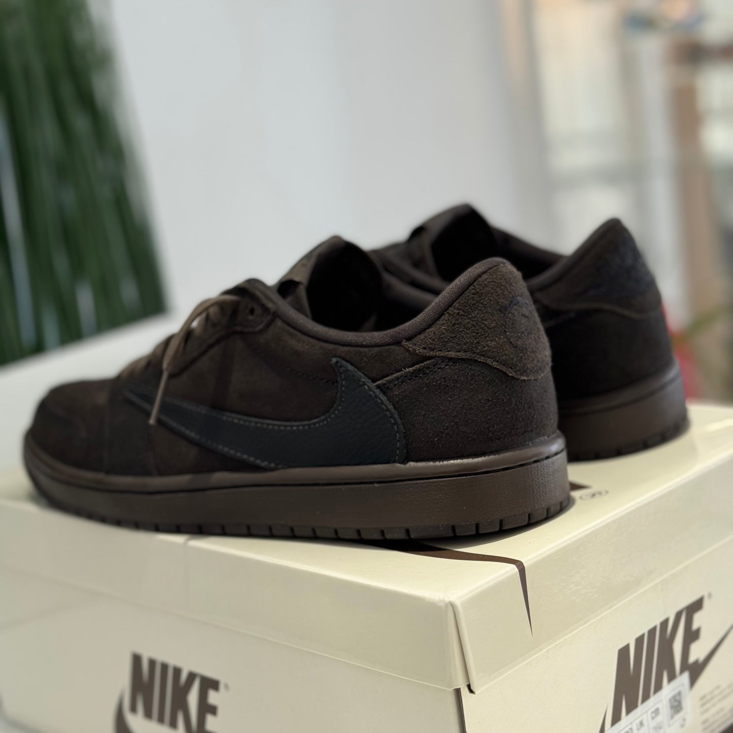Air Jordan 1 Low OG Travis Scott Velvet Brown (USADOS)