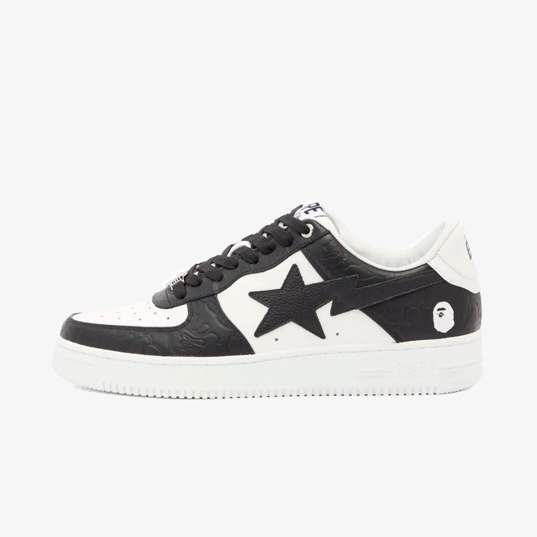 Bape Sta Low Line Camo Black White