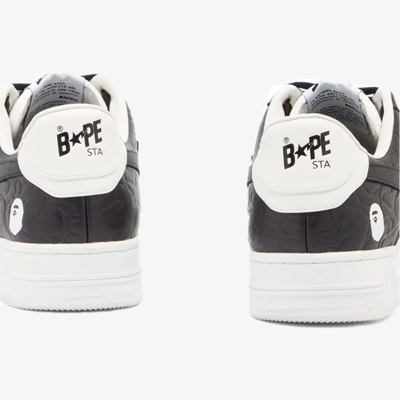 Bape Sta Low Line Camo Black White