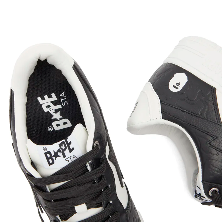 Bape Sta Low Line Camo Black White