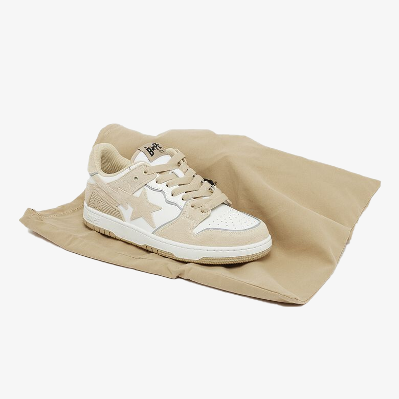A Bathing Ape SK8 Bege Bape