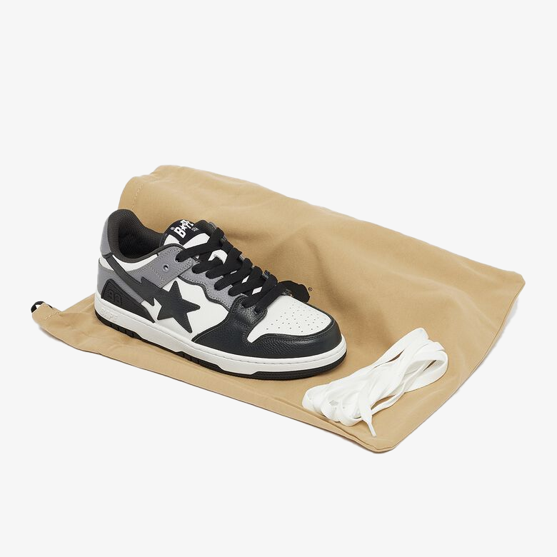 A Bathing Ape Bape SK8 Black Grey