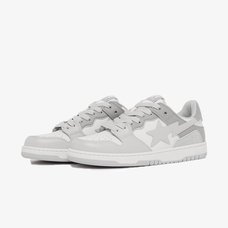 A Bathing Ape Bape SK8 Grey Fog