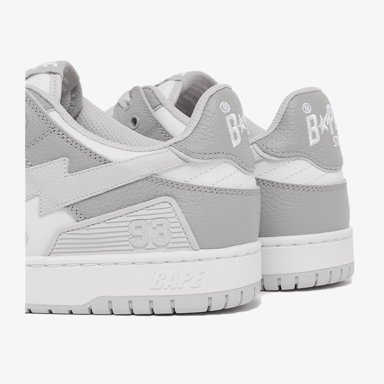A Bathing Ape Bape SK8 Grey Fog