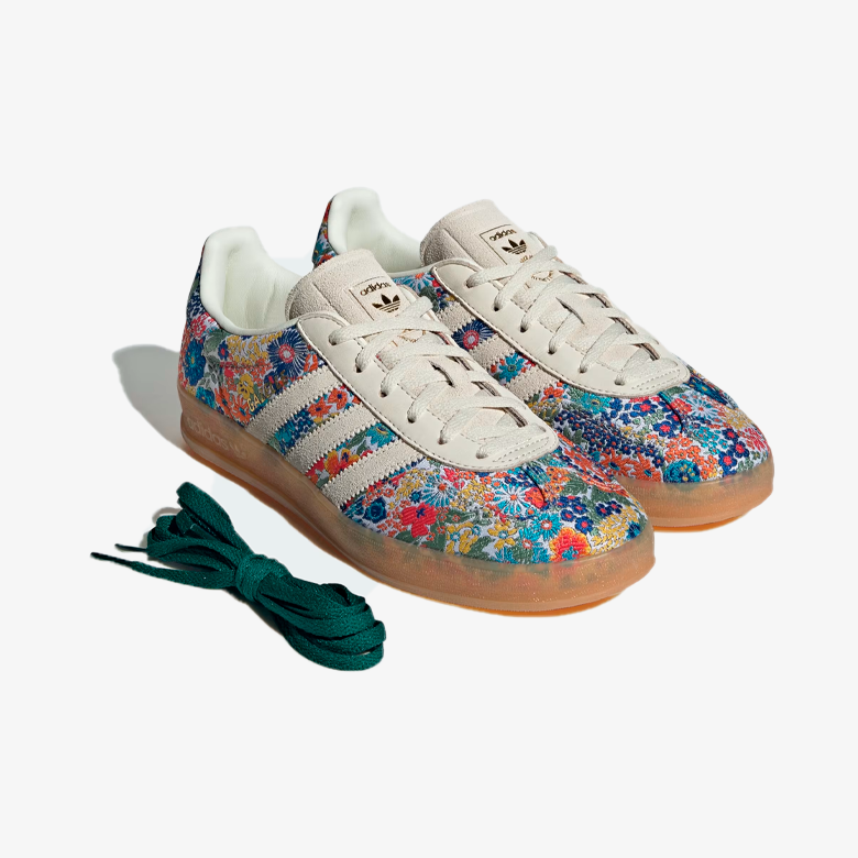 Adidas Gazelle Indoor Liberty London Floral Embroidery
