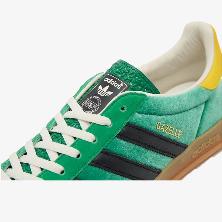 Adidas Originals Gazelle Indoor Size? Exclusive Green Yellow