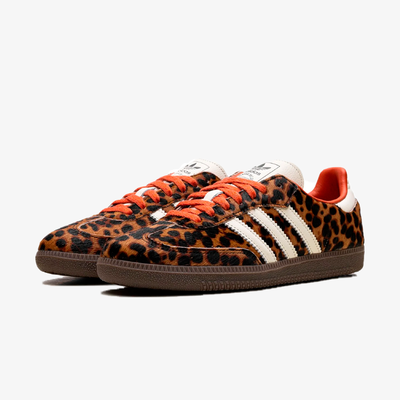 Adidas Samba OG Preloved Red Leopard Hover Image