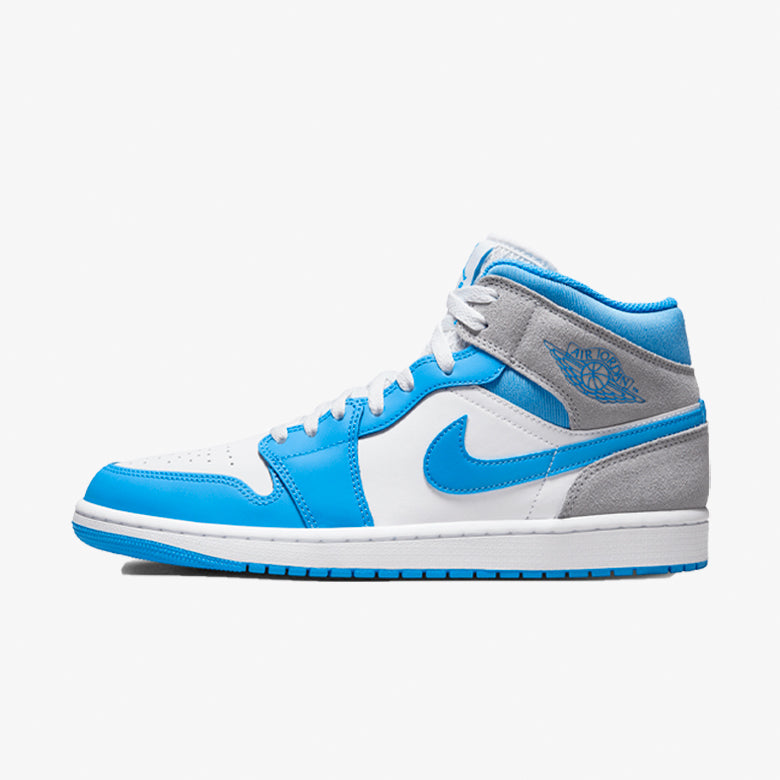 Jordan 1 Mid University Blue Gray
