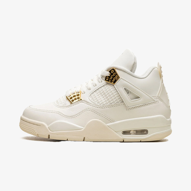 Air Jordan 4 Sail Metallic Gold