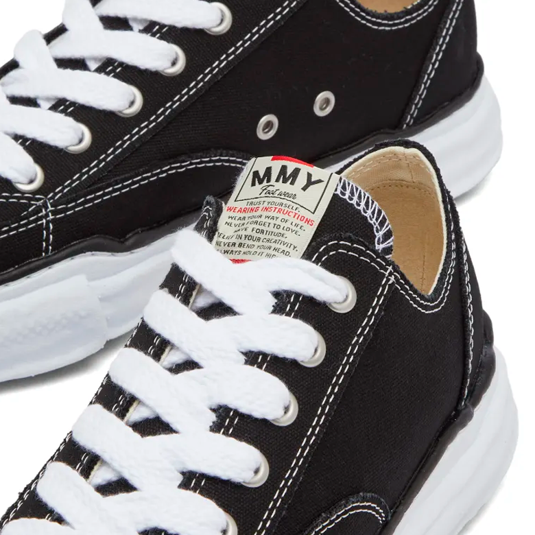 MAISON MIHARA YASUHIRO PETERSON ORIGINAL SOLE CANVAS LOW
