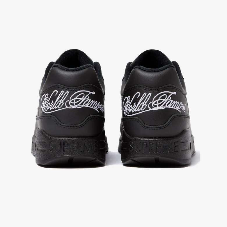 Nike Air Max 1 '87 SP Supreme Black White
