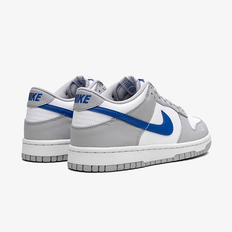 Nike Dunk Low Mini Swoosh Wolf Gray Game Royal (GS)