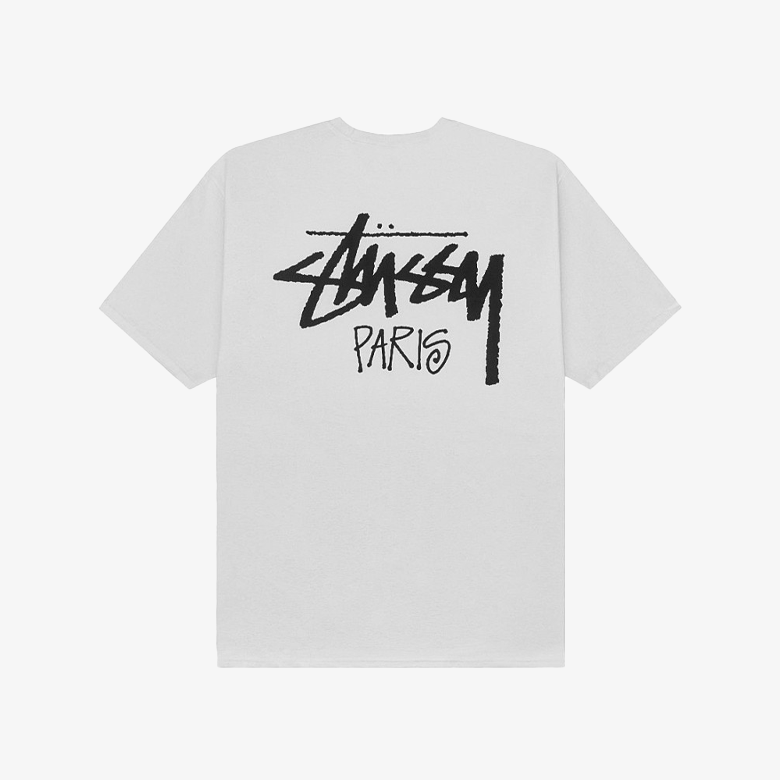 Stussy Paris Tee - Fog