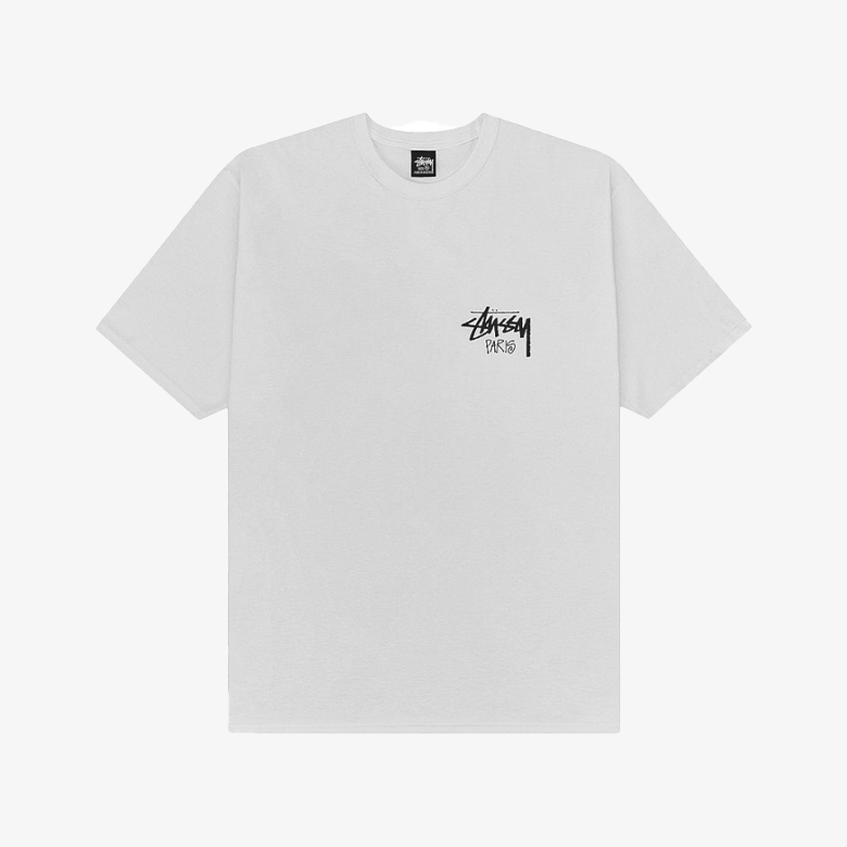 Stussy Paris Tee - Fog