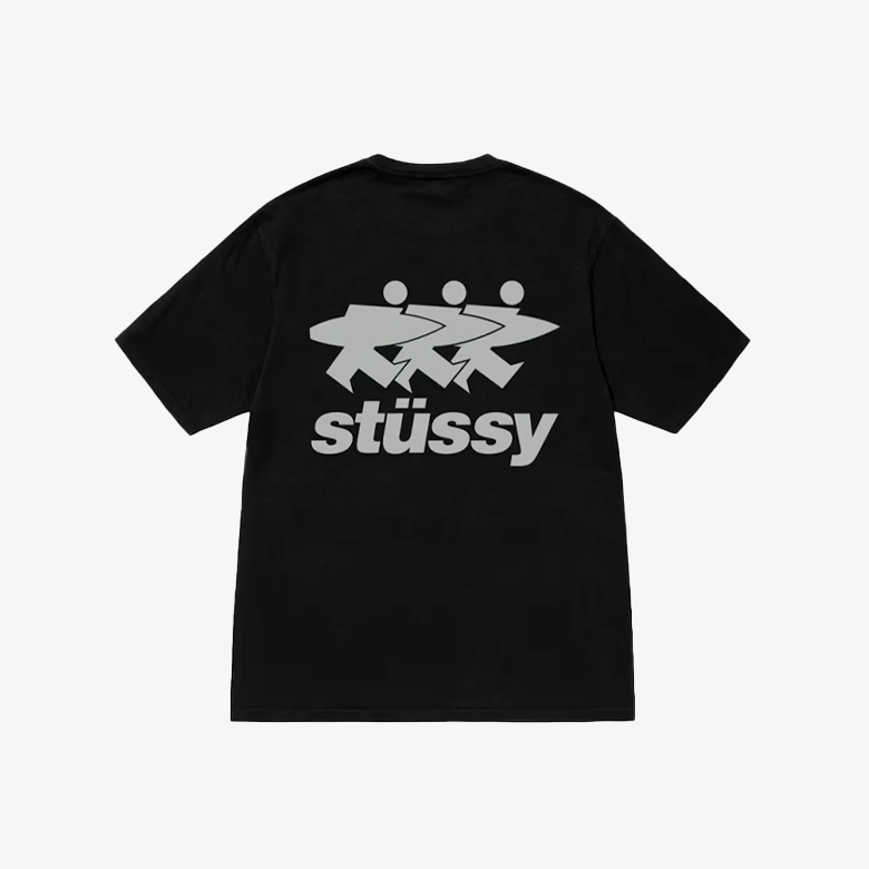 Stussy Surfwalk Pigment Dyed - Black
