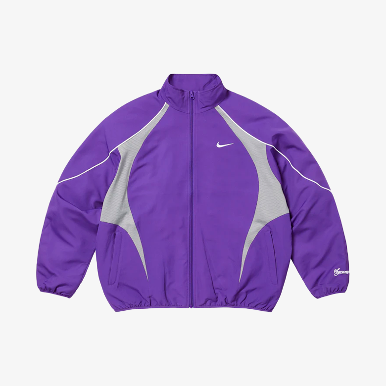 Supreme Nike Track Jacket Purple