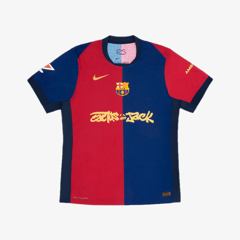 Travis Scott x FC Barcelona Limited Edition Match Home 2024/25 Jersey