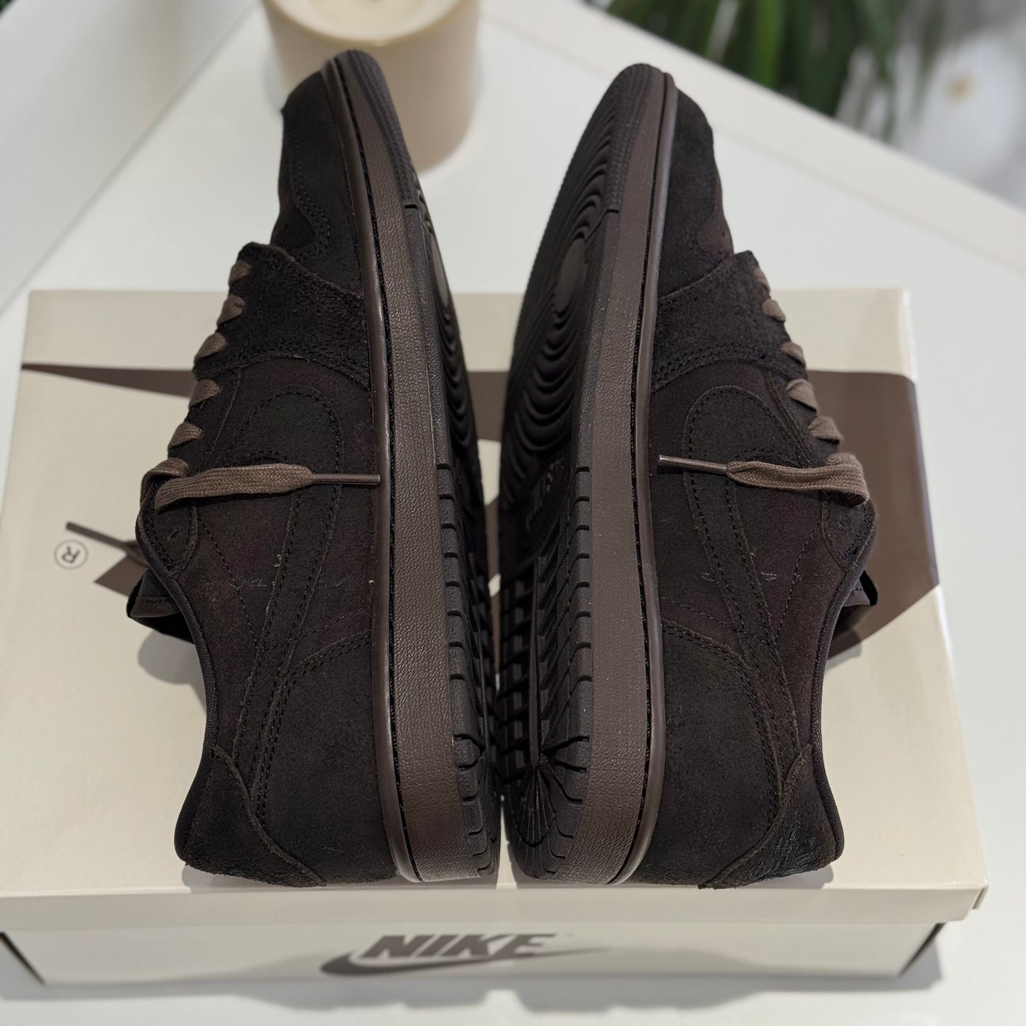 Air Jordan 1 Low OG Travis Scott Velvet Brown (USADOS)
