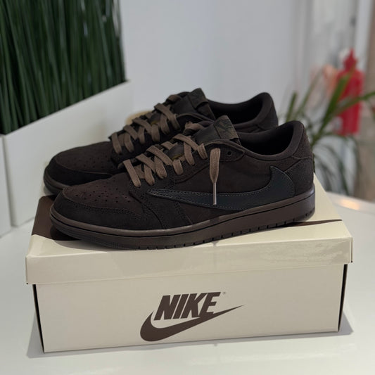 Air Jordan 1 Low OG Travis Scott Velvet Brown (USADOS)