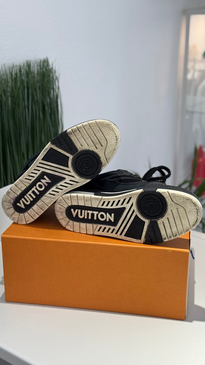 Louis Vuitton LV Skate Sneaker Black White (USADOS)