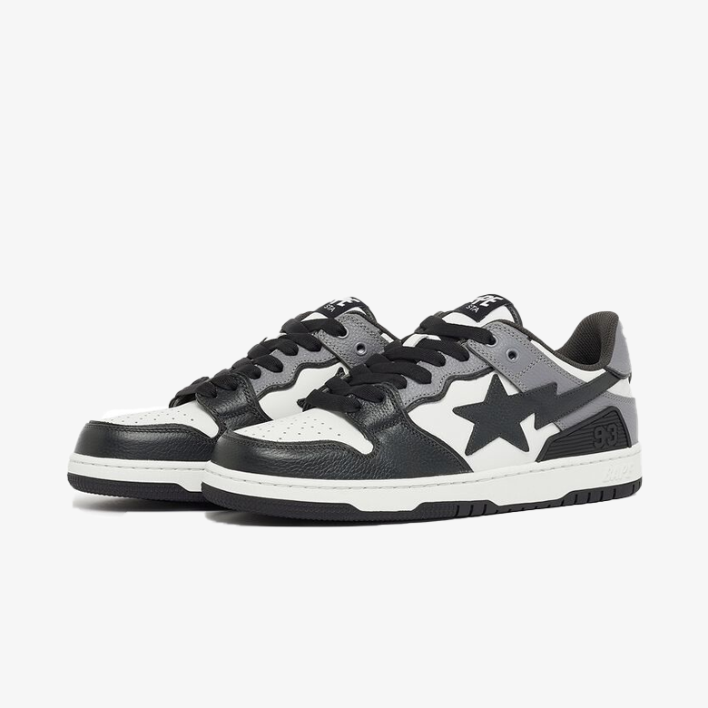 A Bathing Ape Bape SK8 Black Grey