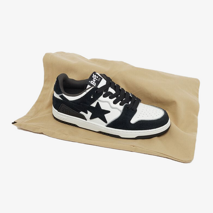 A Bathing Ape Bape SK8 White Black