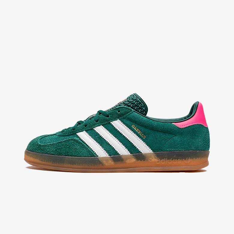 Adidas Gazelle Indoor Collegiate Green Lucid Pink