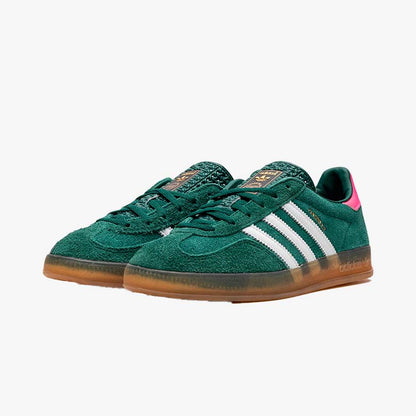 Adidas Gazelle Indoor Collegiate Green Lucid Pink