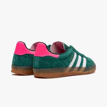 Adidas Gazelle Indoor Collegiate Green Lucid Pink