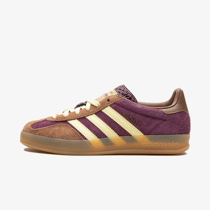 Adidas Gazelle Indoor Maroon Almost Yellow