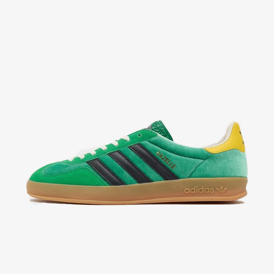 Adidas Originals Gazelle Indoor Size? Exclusive Green Yellow