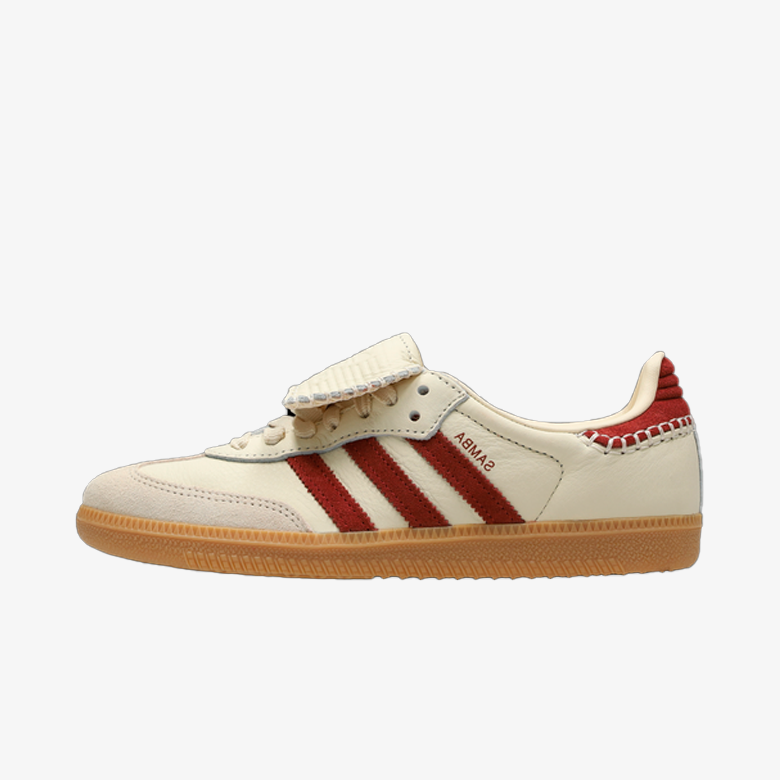 Adidas Samba OG Beigetan Red Bold Gold