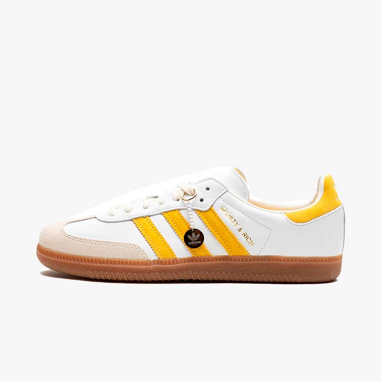 Adidas x Sporty & Rich Samba OG Sneakers Yellow