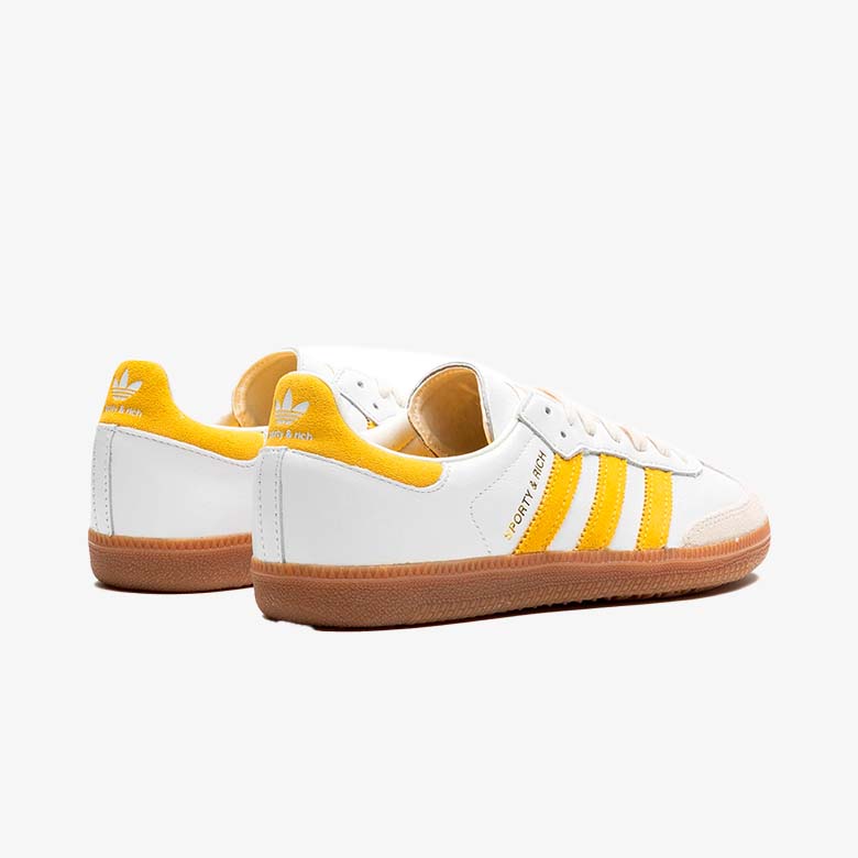 Adidas x Sporty & Rich Samba OG Sneakers Yellow