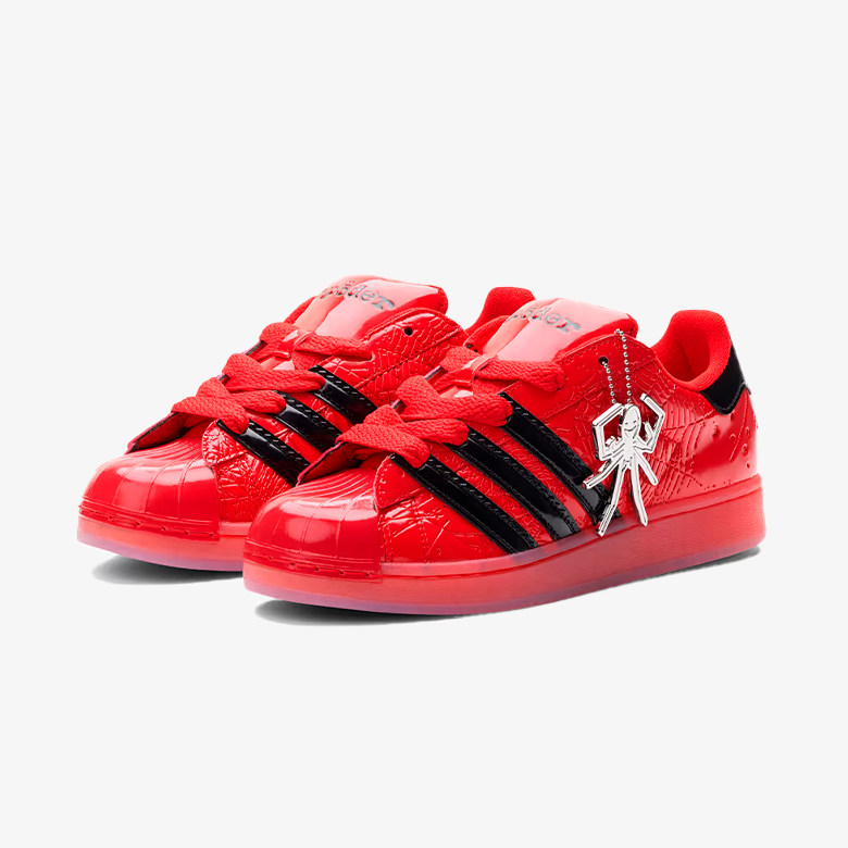 Adidas Superstar x Sp5der Red Black