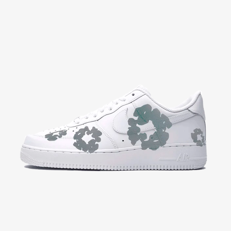 Nike Air Force 1 Low White Custom – Denim Tears