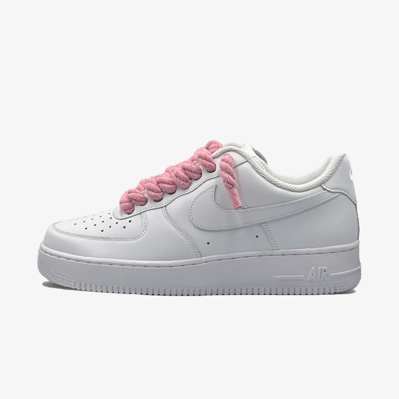 Air Force 1 Low Rope Laces Pink Laces