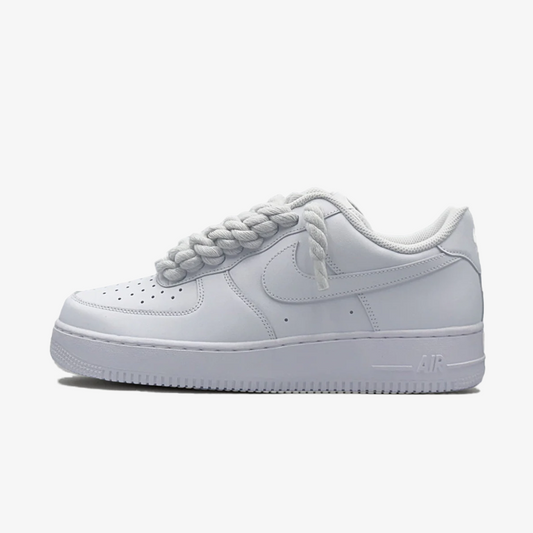 Air Force 1 Low Rope Laces White Laces