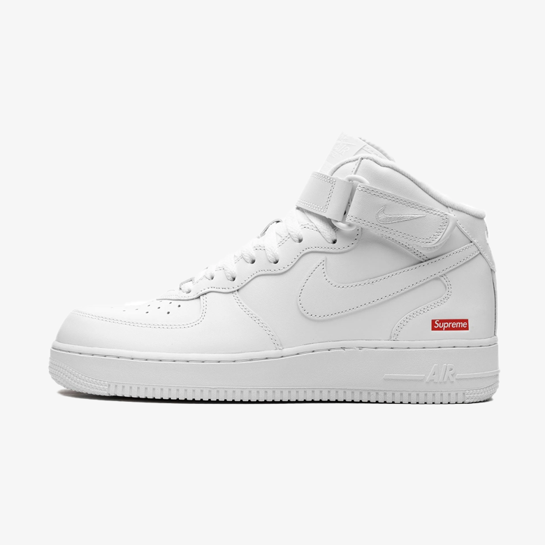 Nike Air Force 1 Mid Supreme White