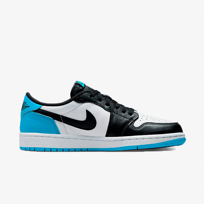 Air Jordan 1 Low Black Dark Powder Blue