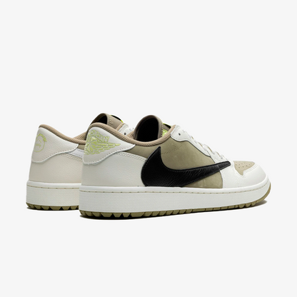 Jordan 1 Retro Low Golf Travis Scott Neutral Olive