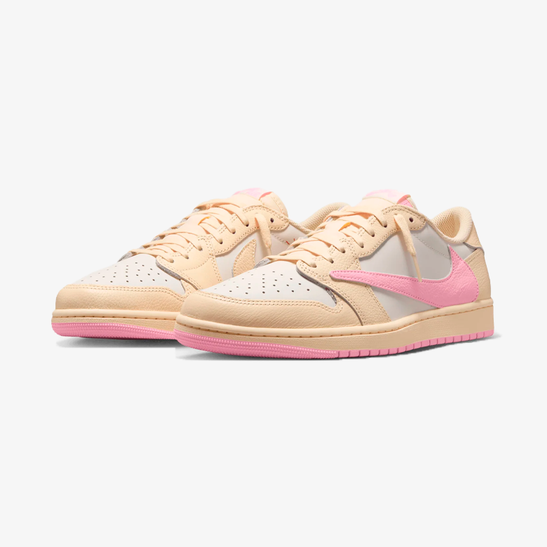 Air Jordan 1 Retro Low OG SP Travis Scott Shy Pink