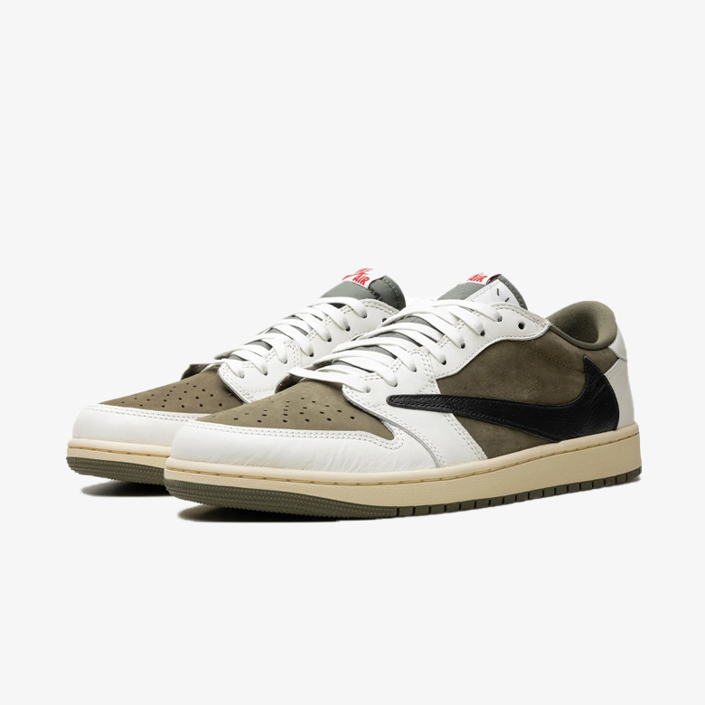 Air Jordan 1 Retro Low OG SP Travis Scott Medium Olive Hover Image