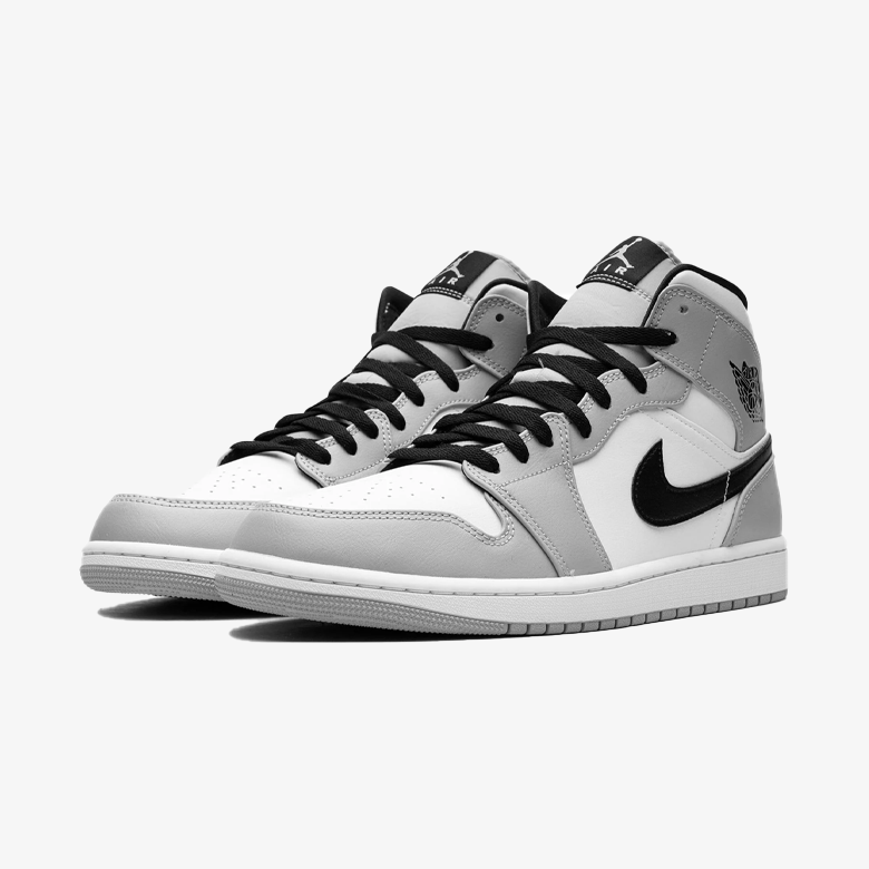 Air Jordan 1 Mid Light Smoke Grey