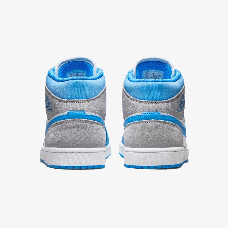 Jordan 1 Mid University Blue Grey