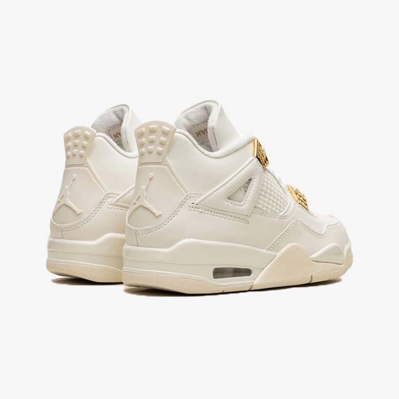 Air Jordan 4 Sail Metallic Gold