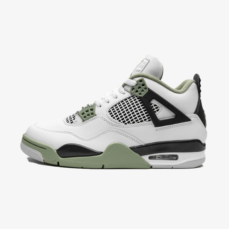 Air Jordan 4 Seafoam Oil Green