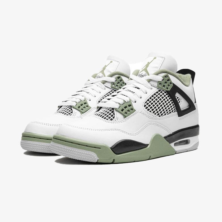 Air Jordan 4 Seafoam Oil Green