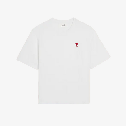 AMI PARIS A Heart Tee White