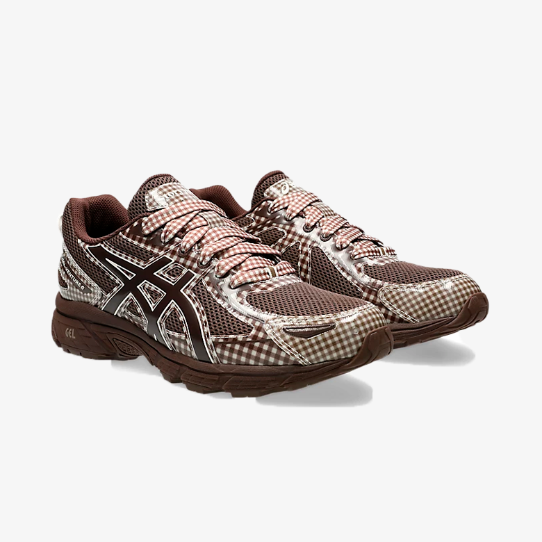 ASICS Gel-Venture 6 Story mfg. Reddish Brown Gingham
